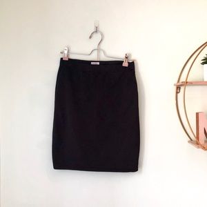 Tobi Black Pencil Skirt